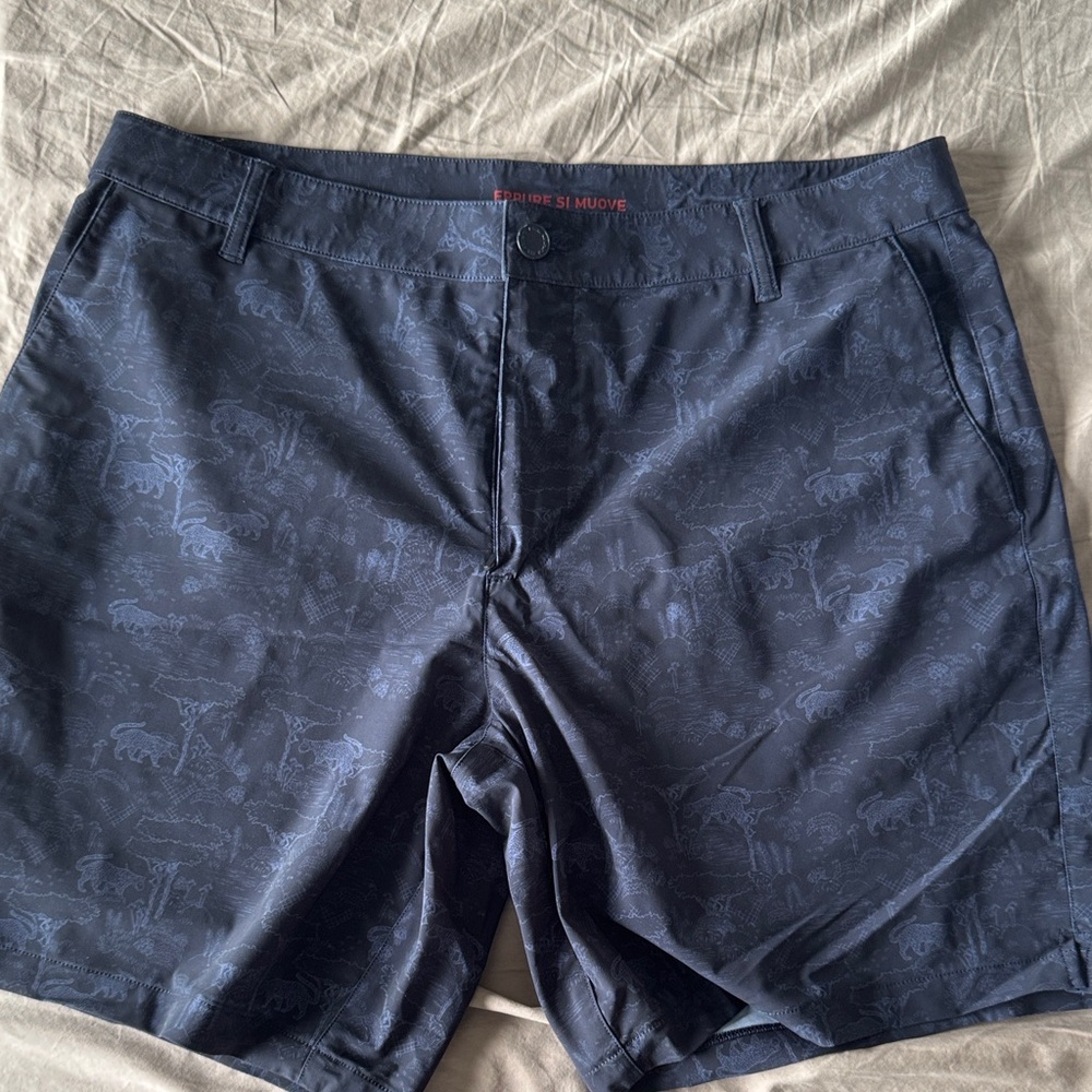 RHONE Men's Hybrid Shorts - Navy Blue